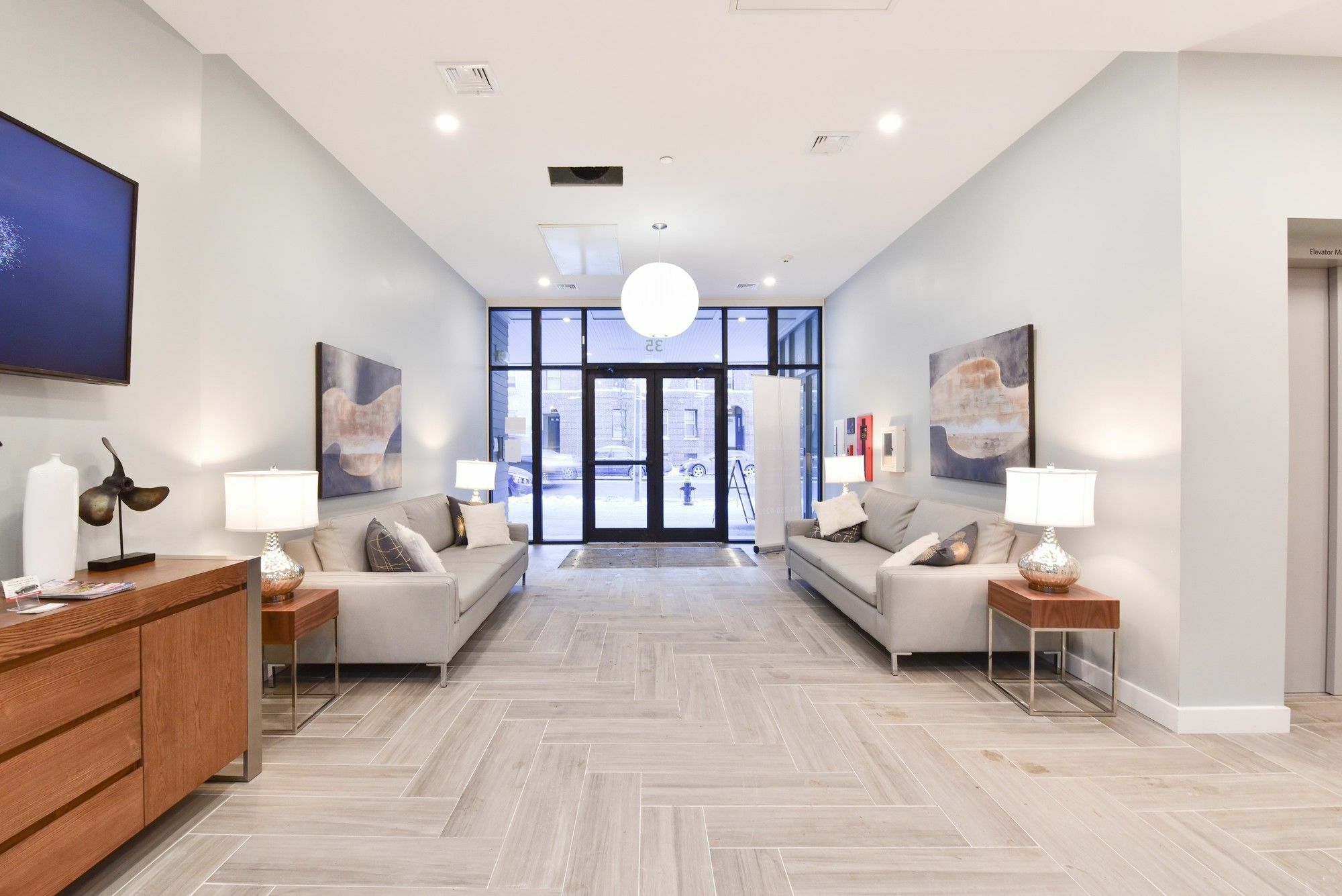 Global Luxury Suites At Longwood ブルックライン エクステリア 写真
